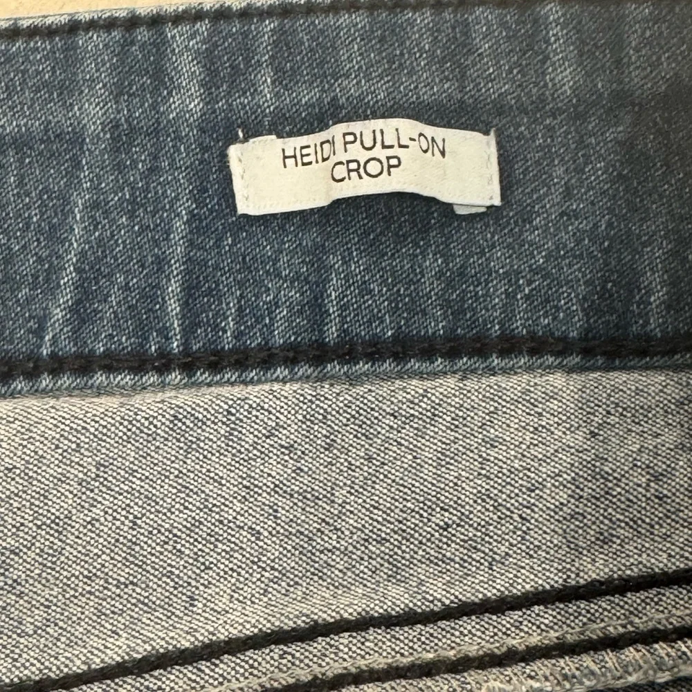 Nine West Jeans High Waist Pull On Crop Jeans 14 - Picture 10 of 10